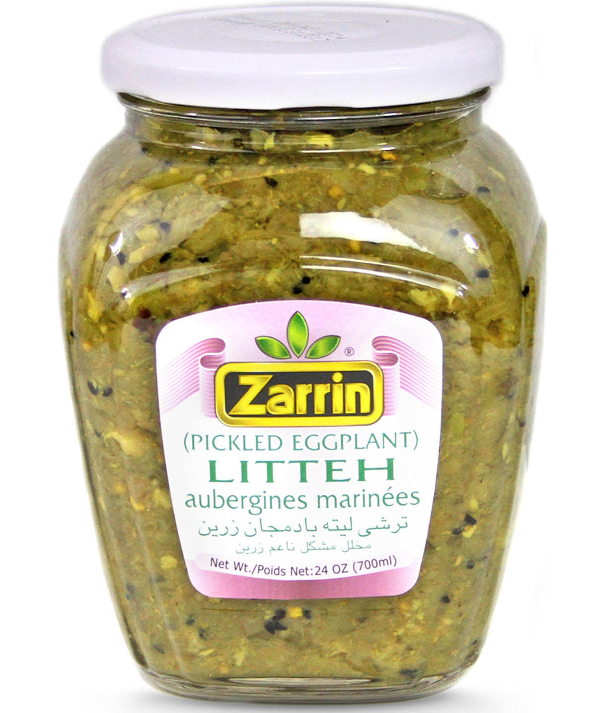 Zarrin Torshi Litteh In Glass Jar Zarrin Torshi Litteh In Glass Jar