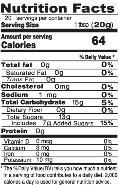 Zarrin Bergamot Jam In glass Jar Nutrition Facts Zarrin Bergamot Jam In glass Jar Nutrition Facts